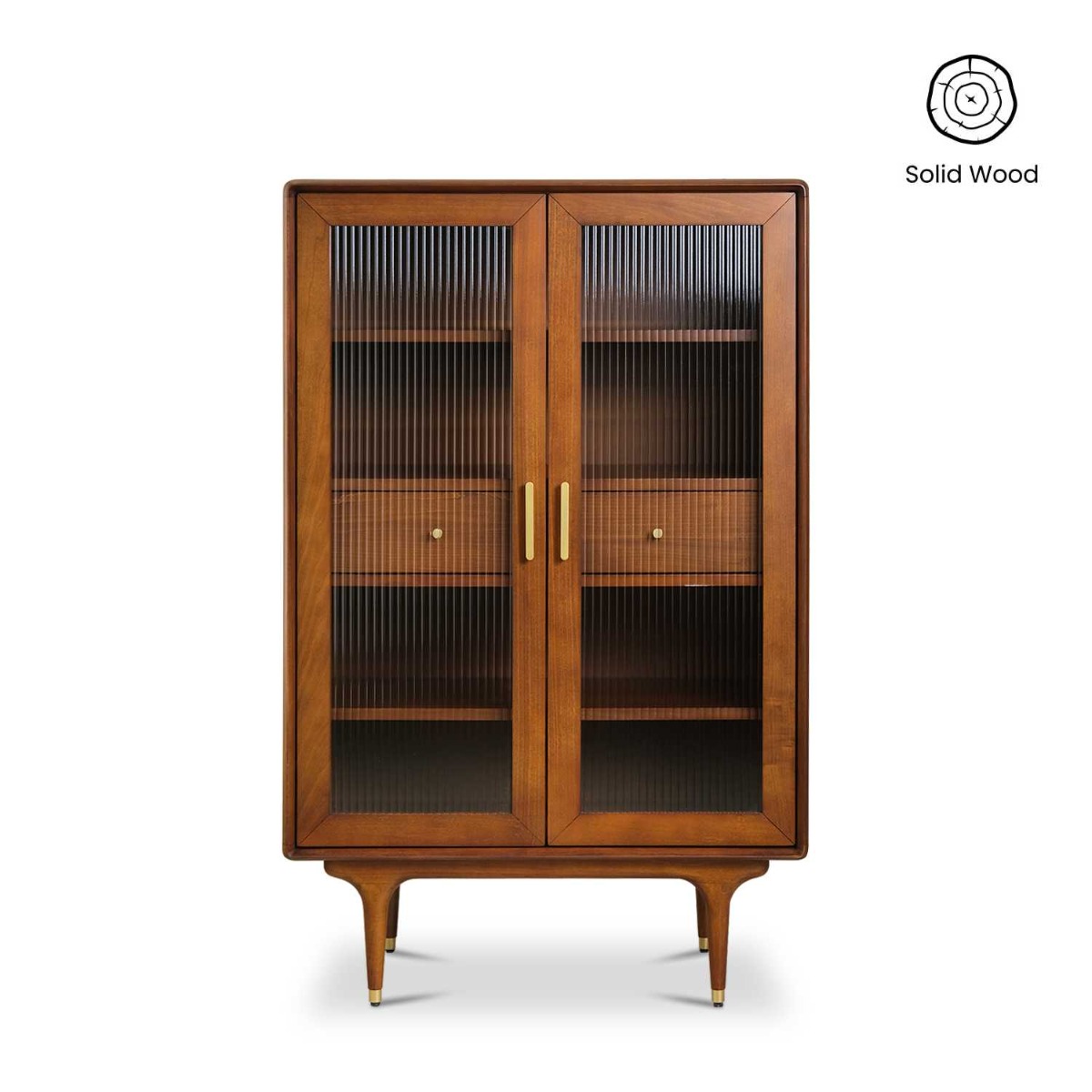 Scarlett 2 Doors Display Cabinet