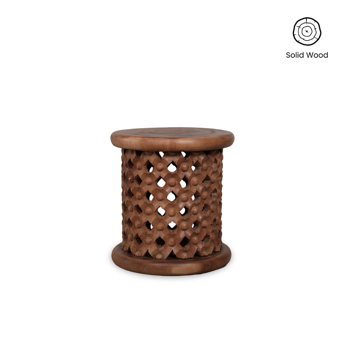 Selaru Antique Brown Side Table