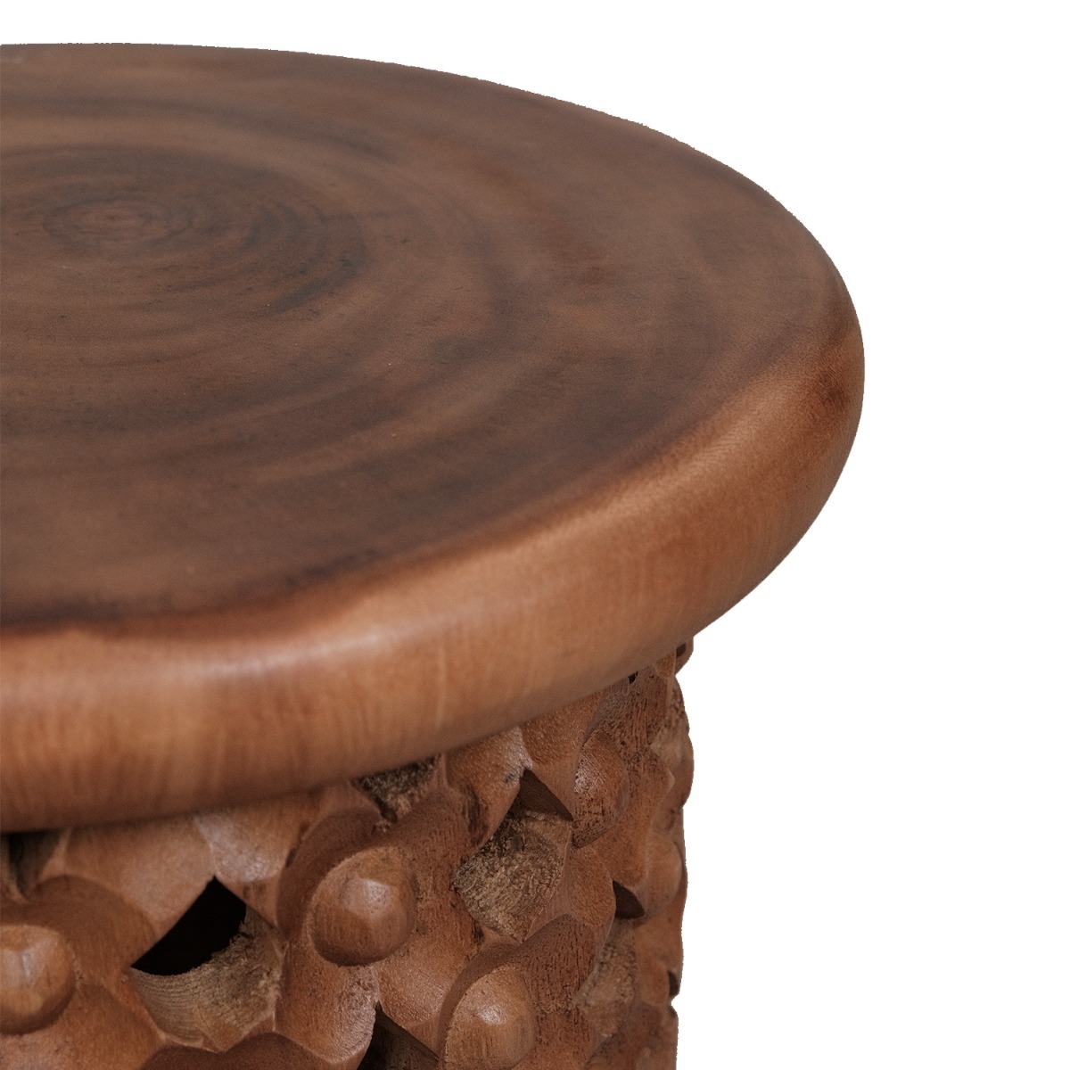 Selaru Antique Brown Side Table
