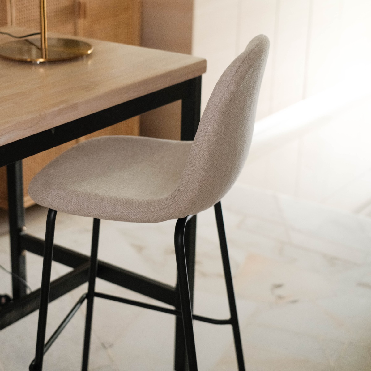 Sera Bar Stool Oatmeal
