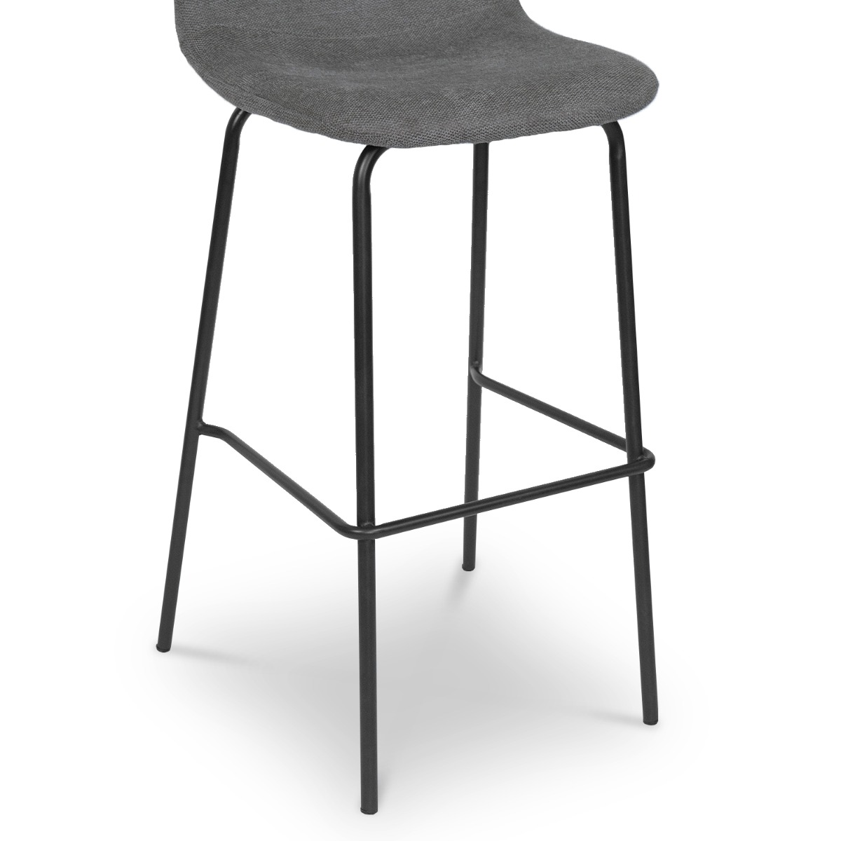 Sera Bar Stool Pebble Grey