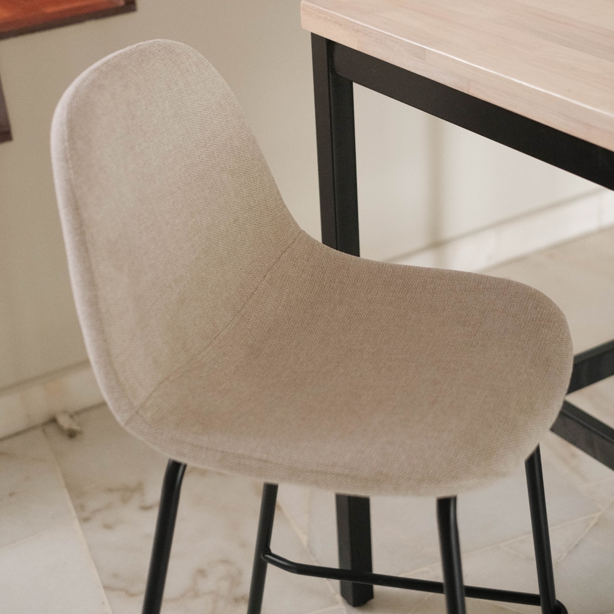 Sera Counter Stool Oatmeal