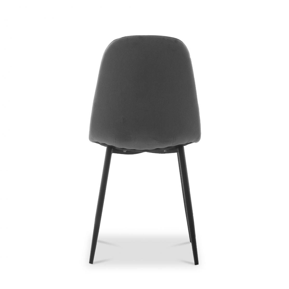 Sera Dining Chair Pebble Grey Velvet