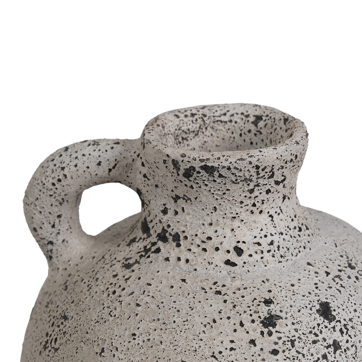 Serina White Antique Terracotta Vase