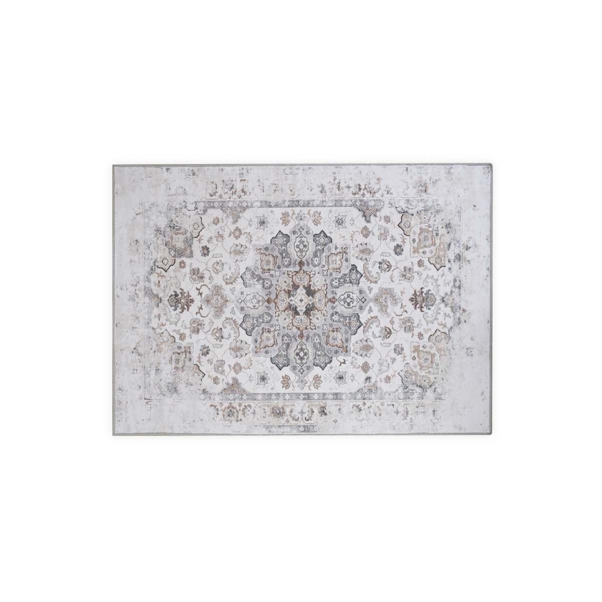 Sofea Printed Soft Polyester Rug 140x200cm