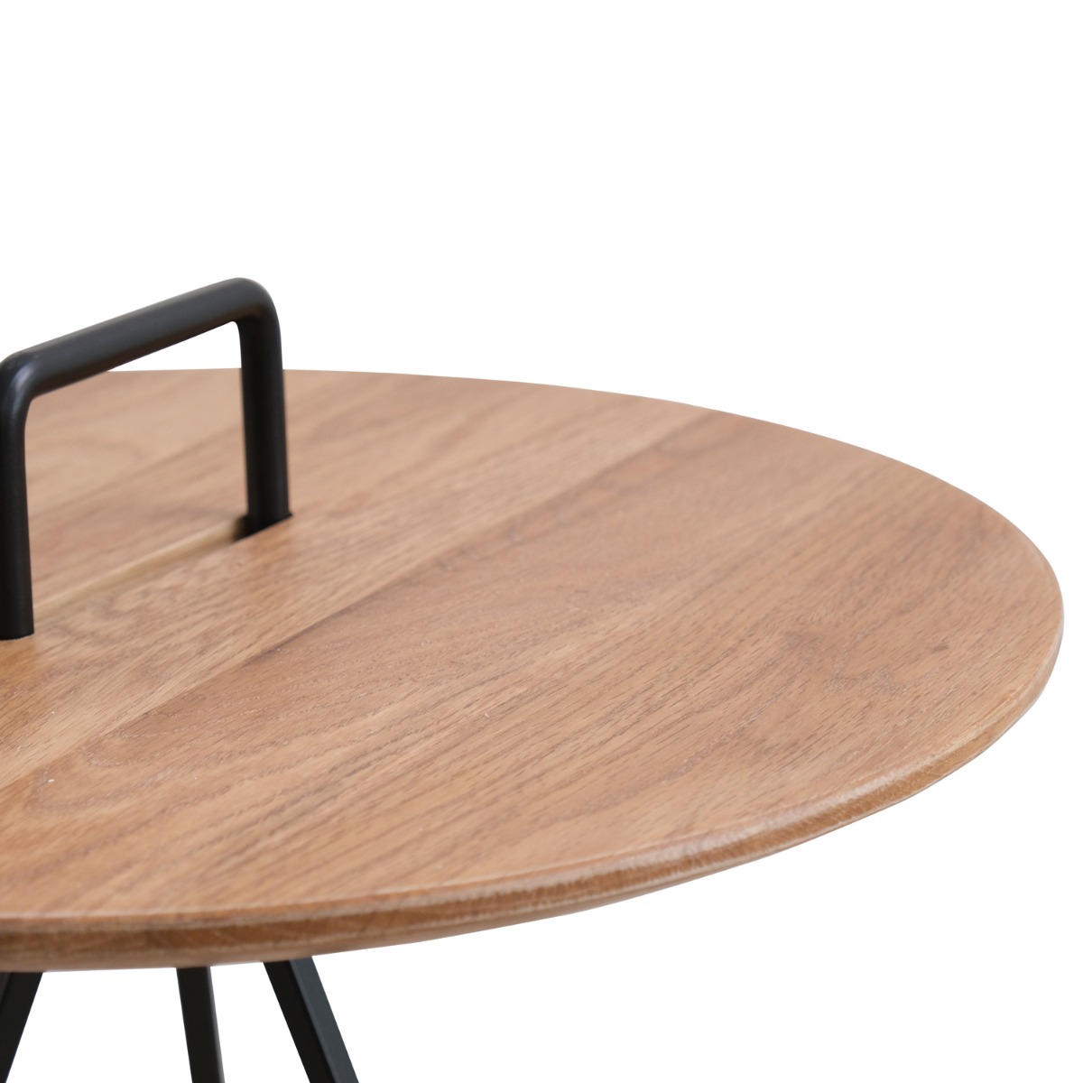 Solid Oak Tripod Tray Table