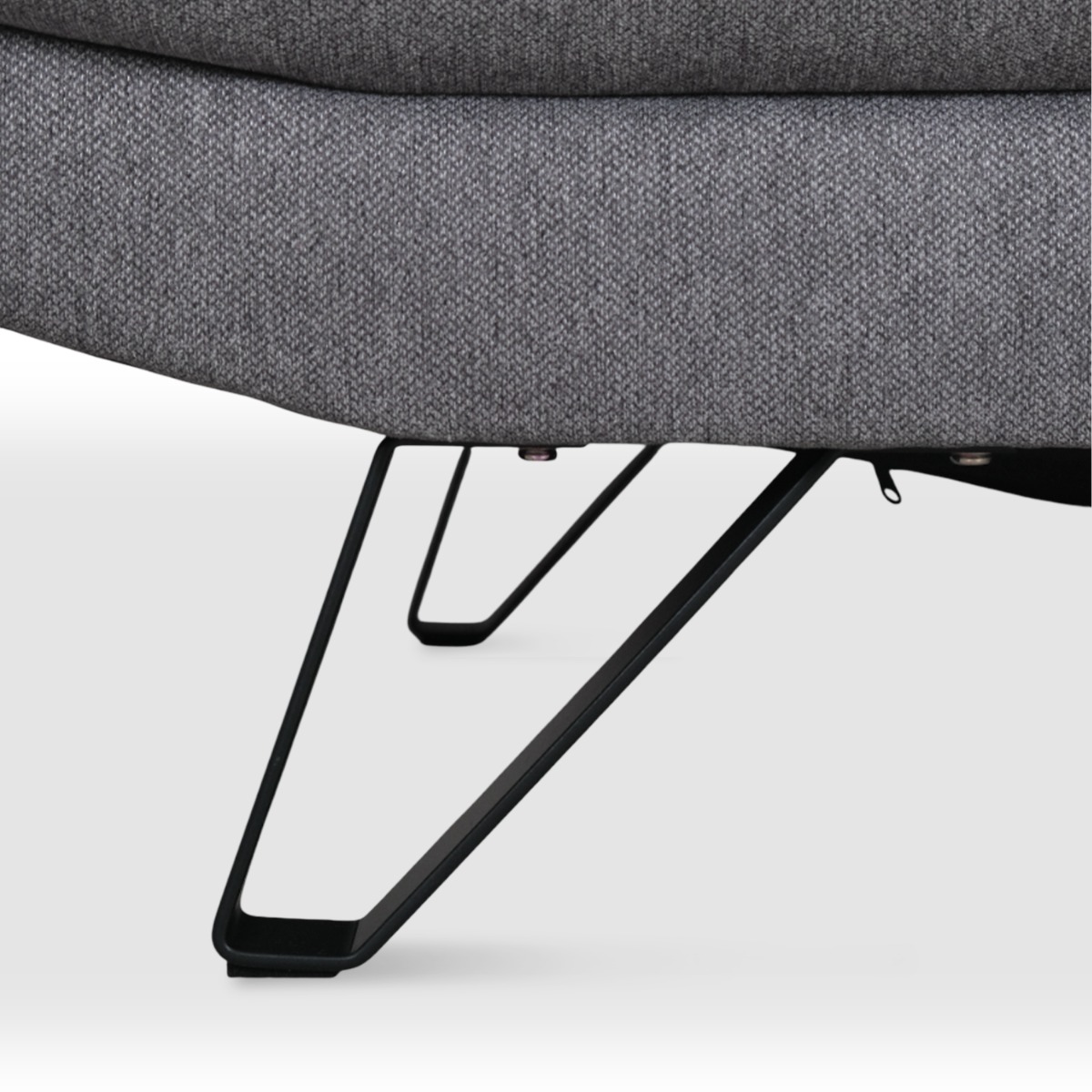 Sway Dark Grey 3 Seater Sofa With Adjustable Back