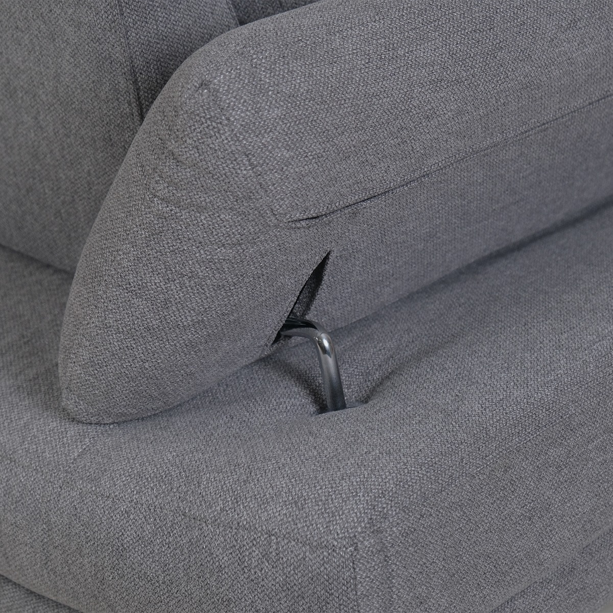 Sway Dark Grey 3 Seater Sofa With Adjustable Back