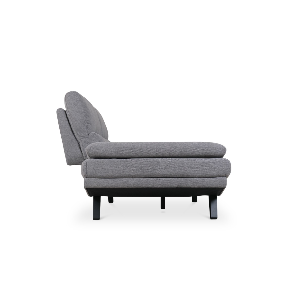 Sway Dark Grey 3 Seater Sofa With Adjustable Back