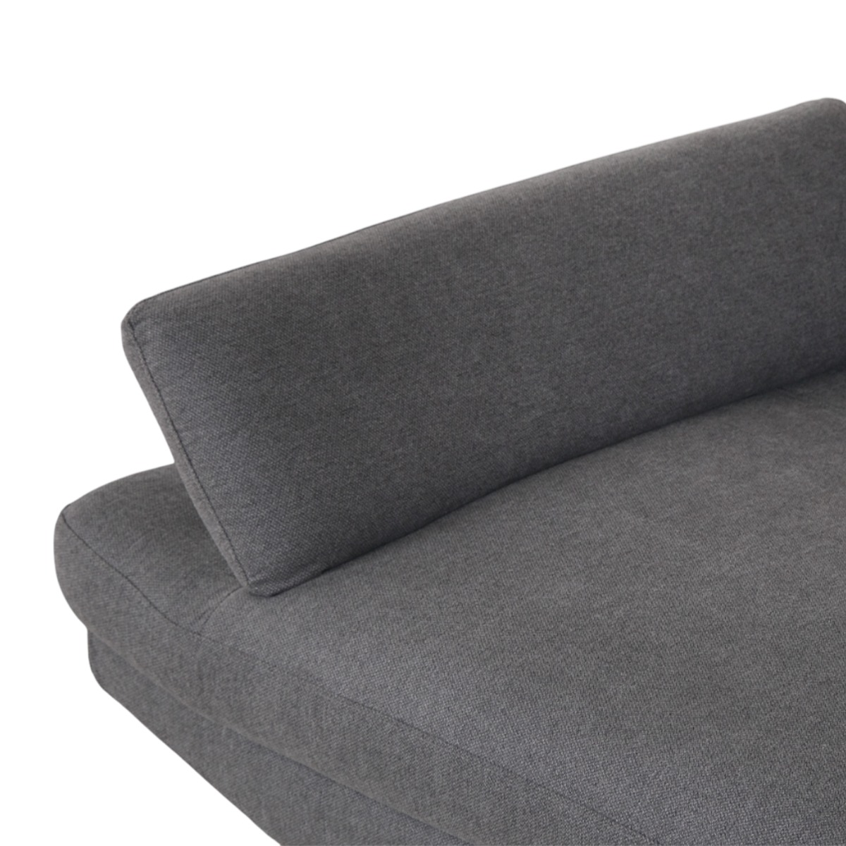 Sway Dark Grey 3 Seater Sofa With Adjustable Back