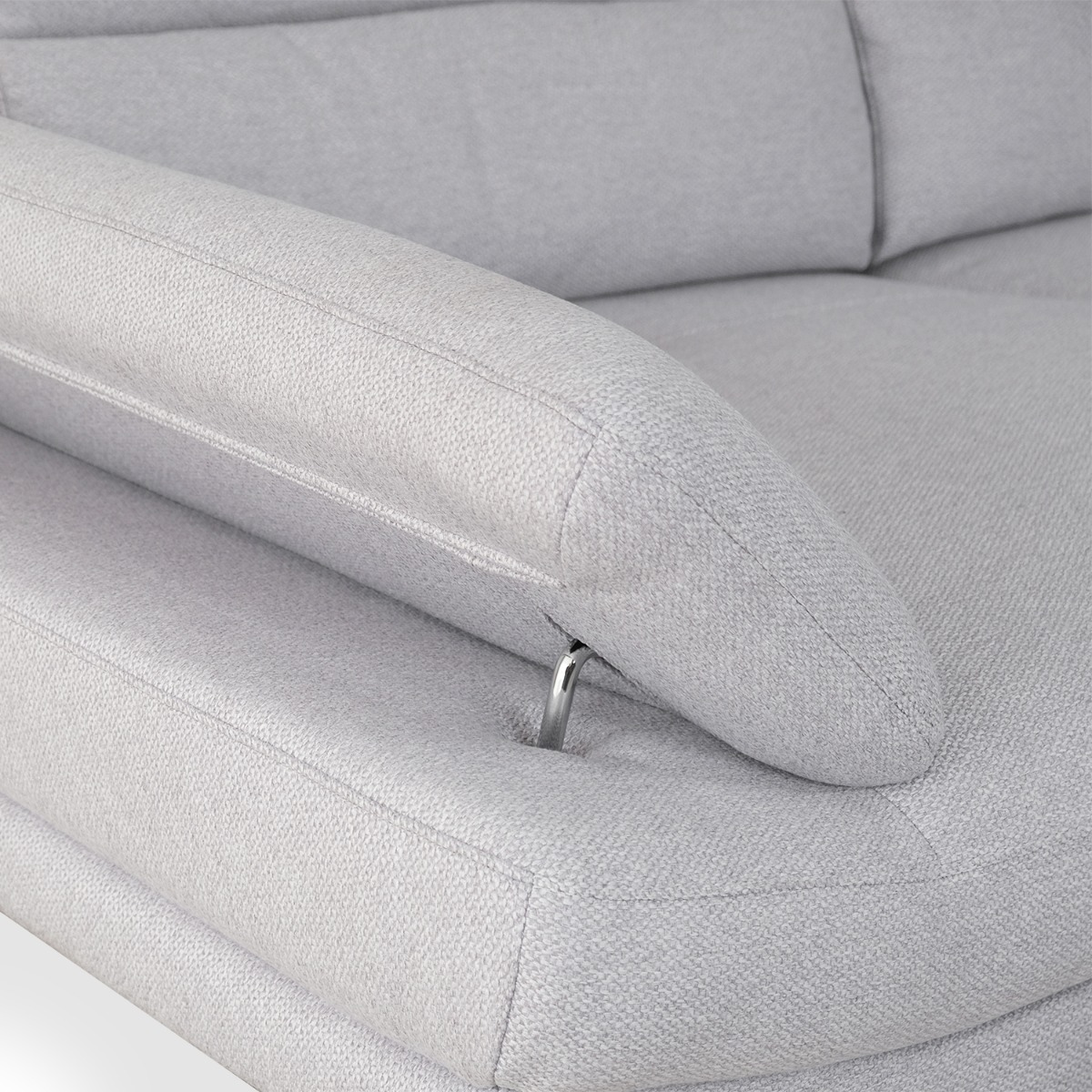 Sway Flint Grey 3 Seater Sofa With Adjustable Back