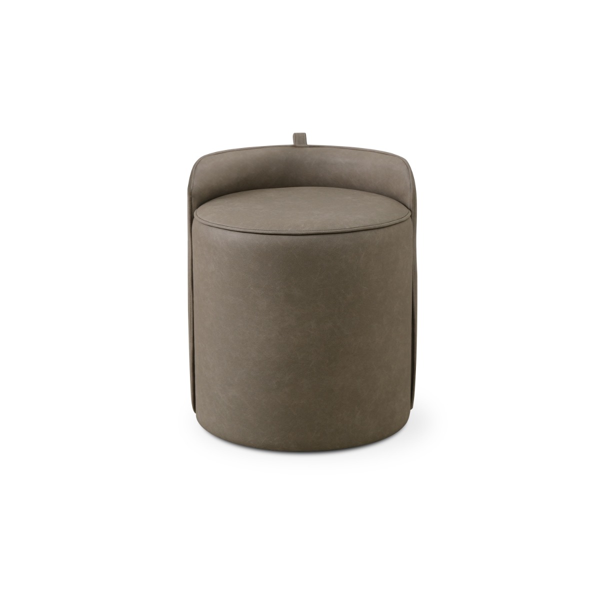 Tavo Pewter Grey Dining Stool