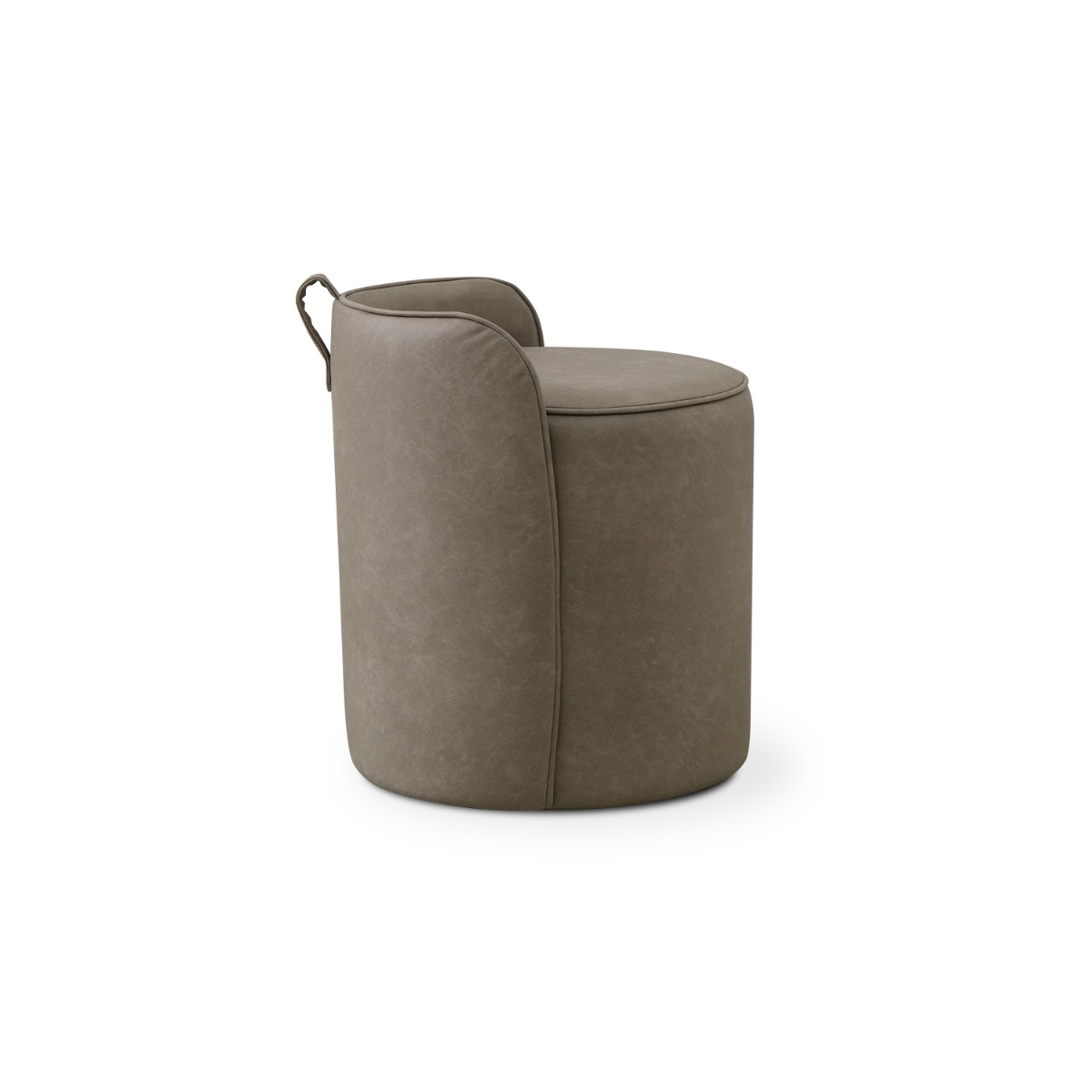 Tavo Pewter Grey Dining Stool