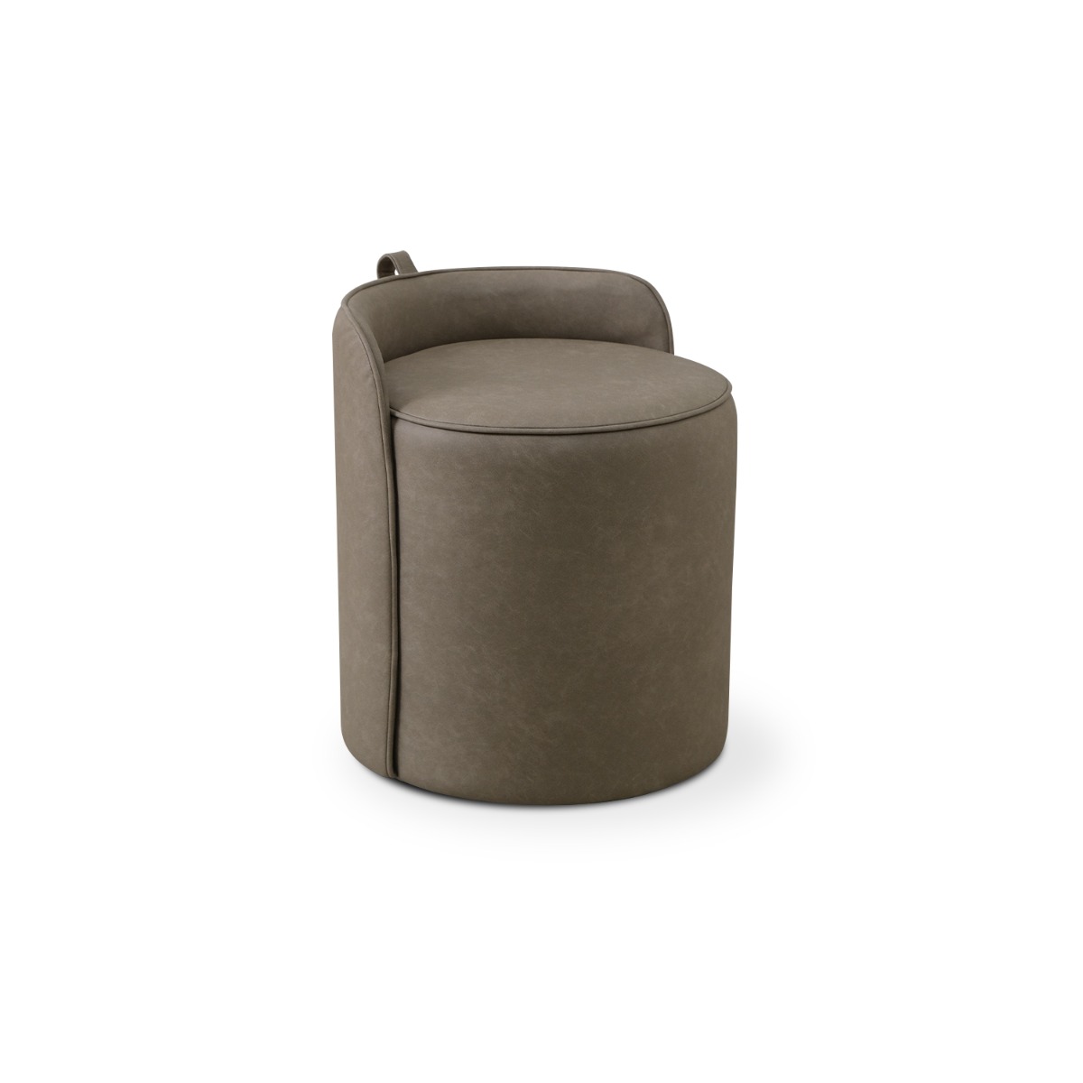 Tavo Pewter Grey Dining Stool