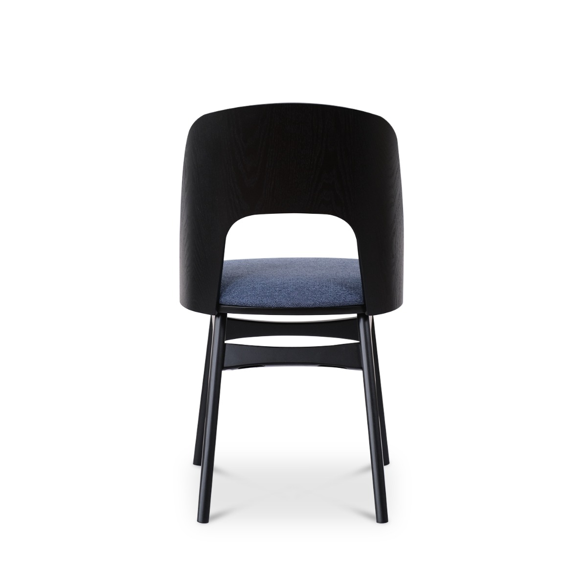 Teagan Ebony Dining Chair Midnight Blue