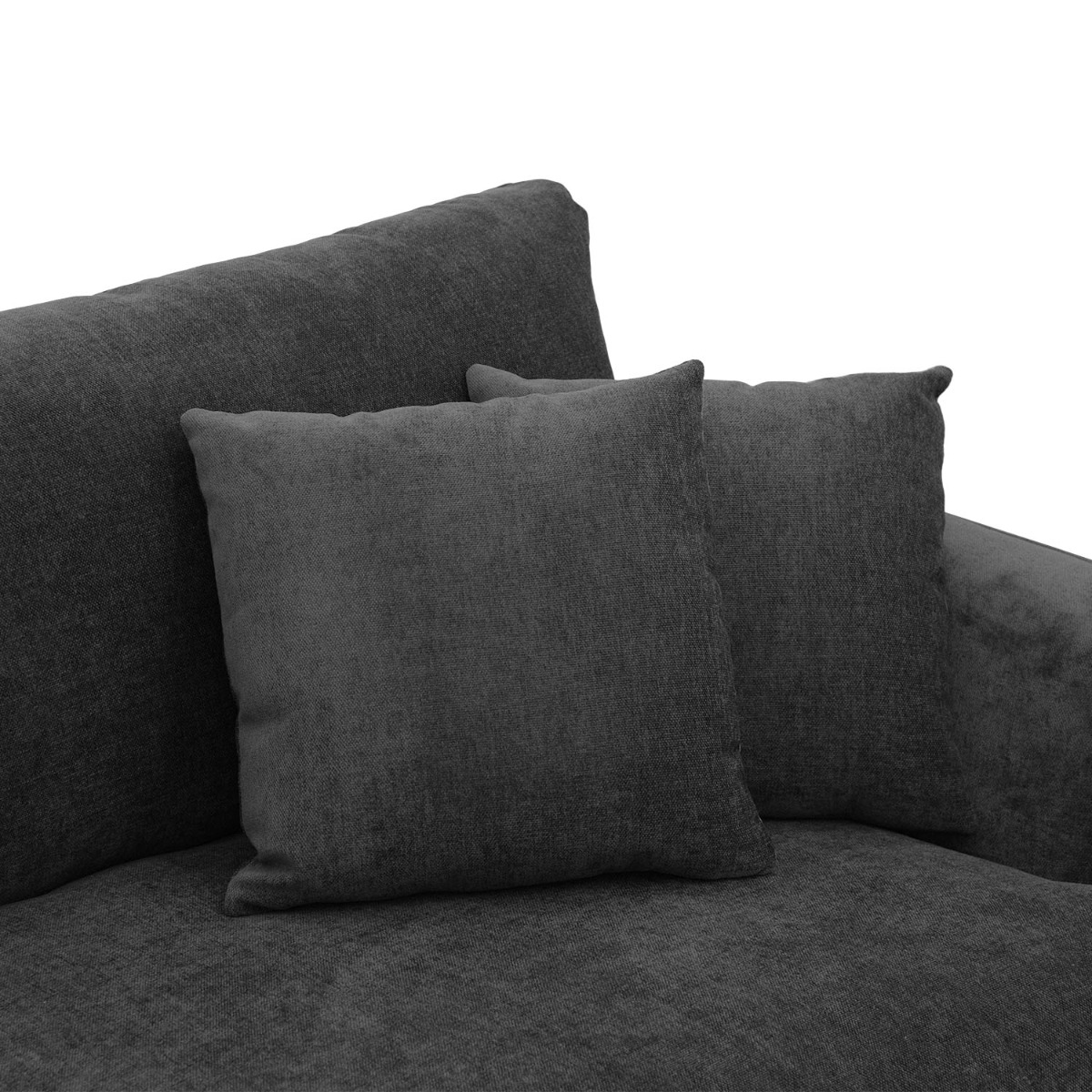 Thiago Pebble Grey 4 Seater Sofa