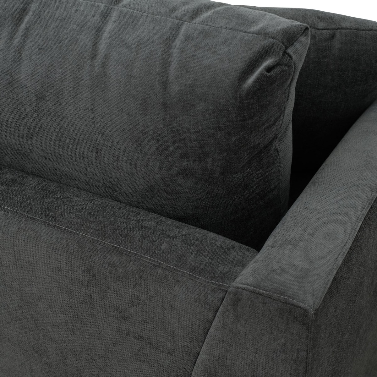 Thiago Pebble Grey 4 Seater Sofa