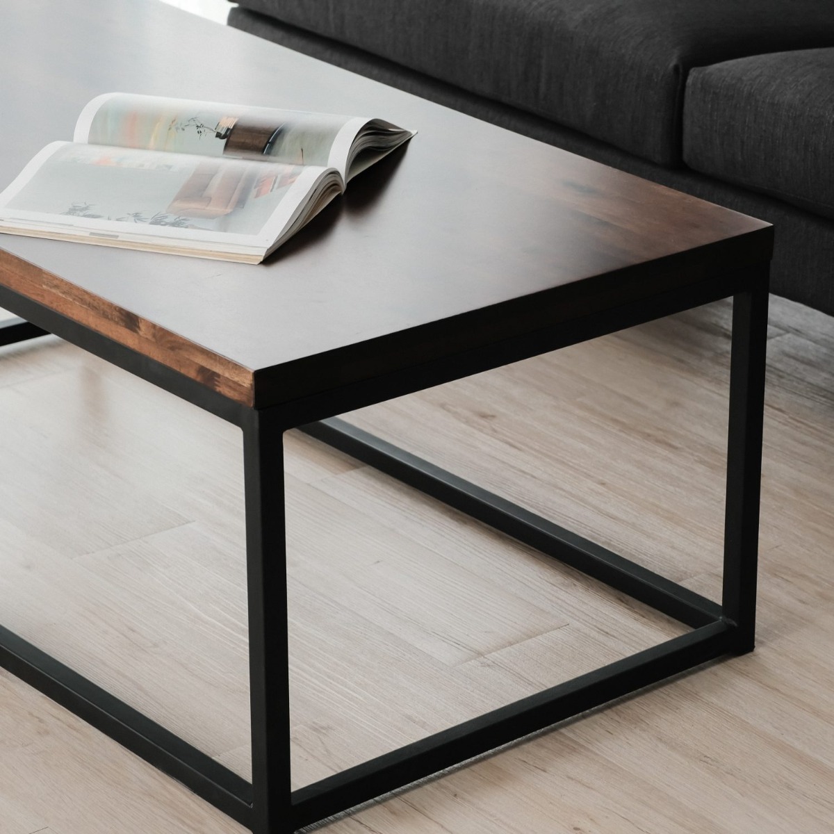 Trevor Industrial Coffee Table