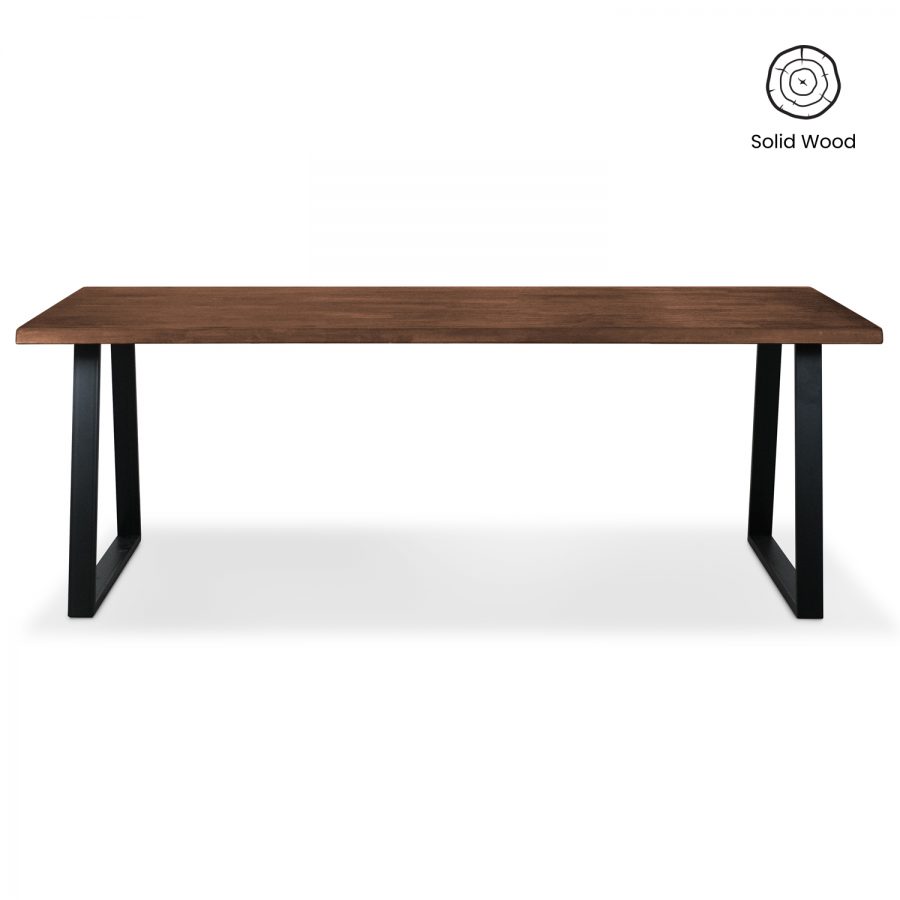 Troy Cedar Brown Dining Table 240cm