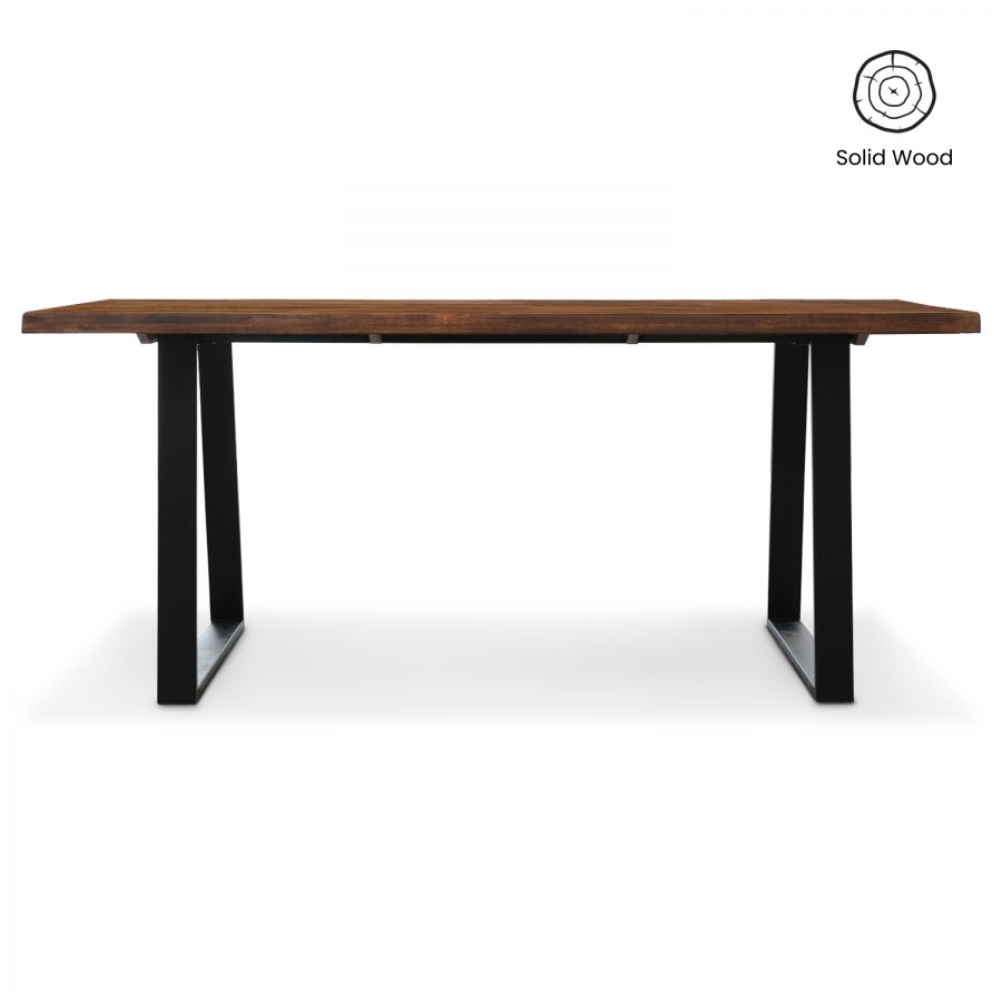 Troy Cedar Brown Dining Table 180cm