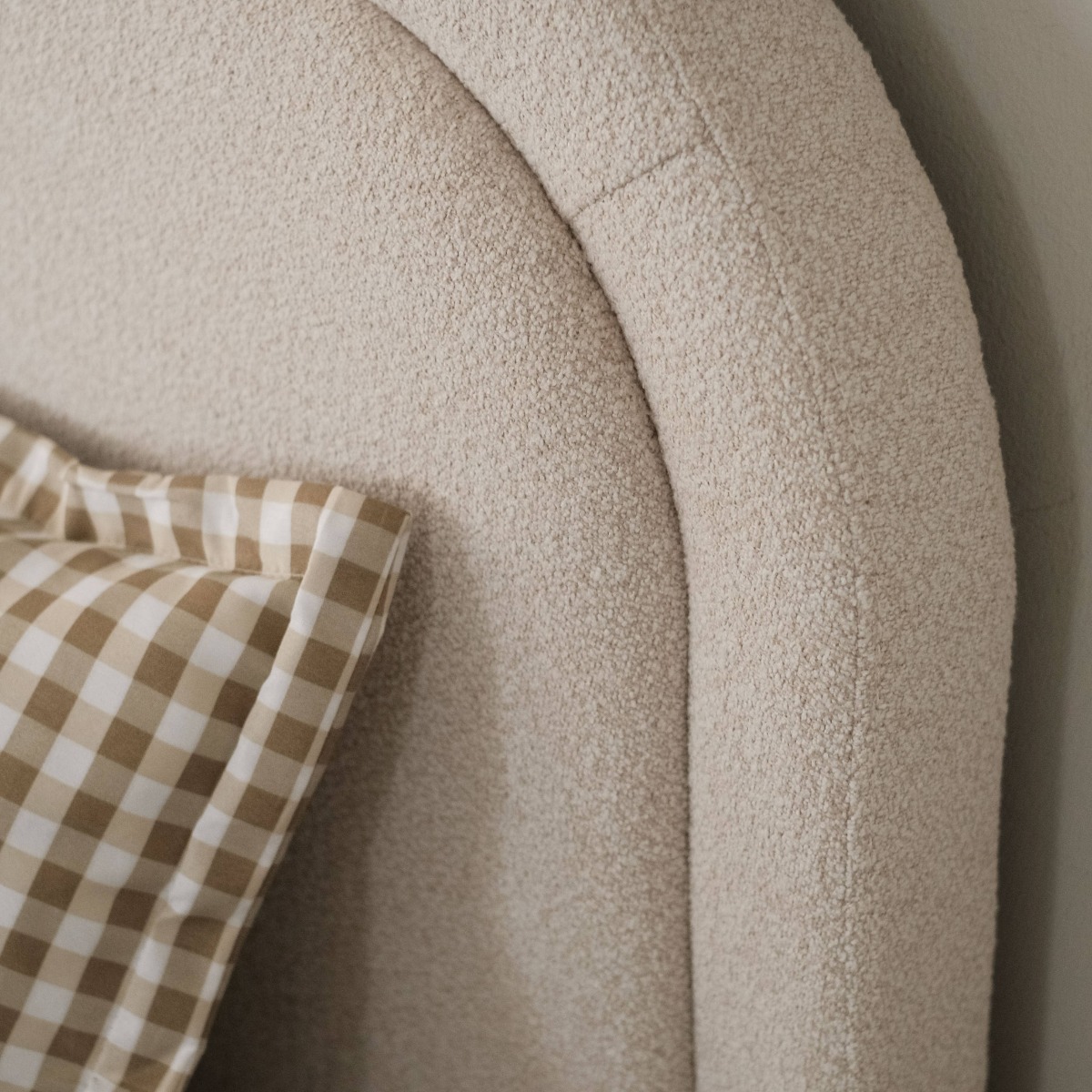 Charlotte Chiffon Beige King Bed