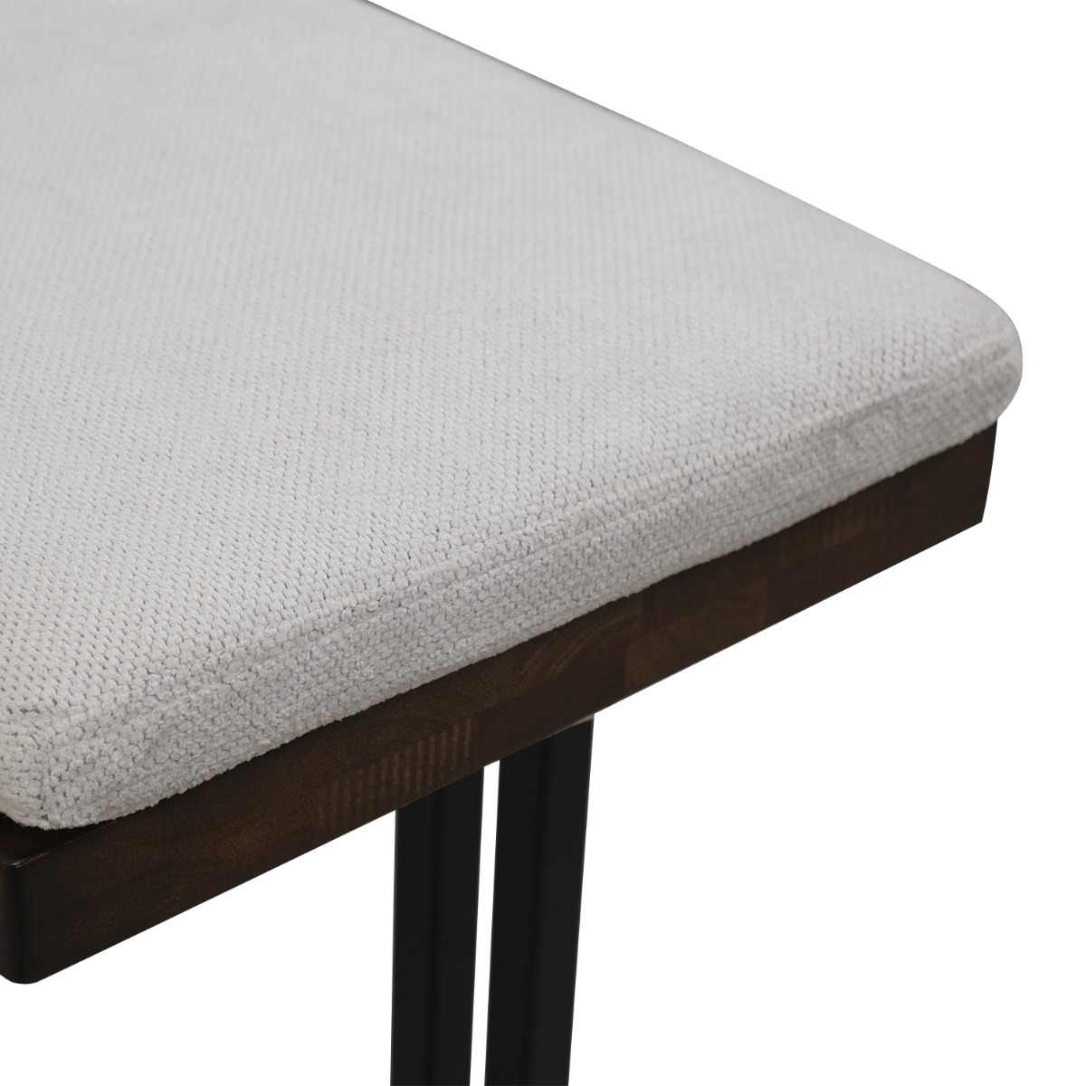 Veda Chiffon Beige Bench Cushion 190cm