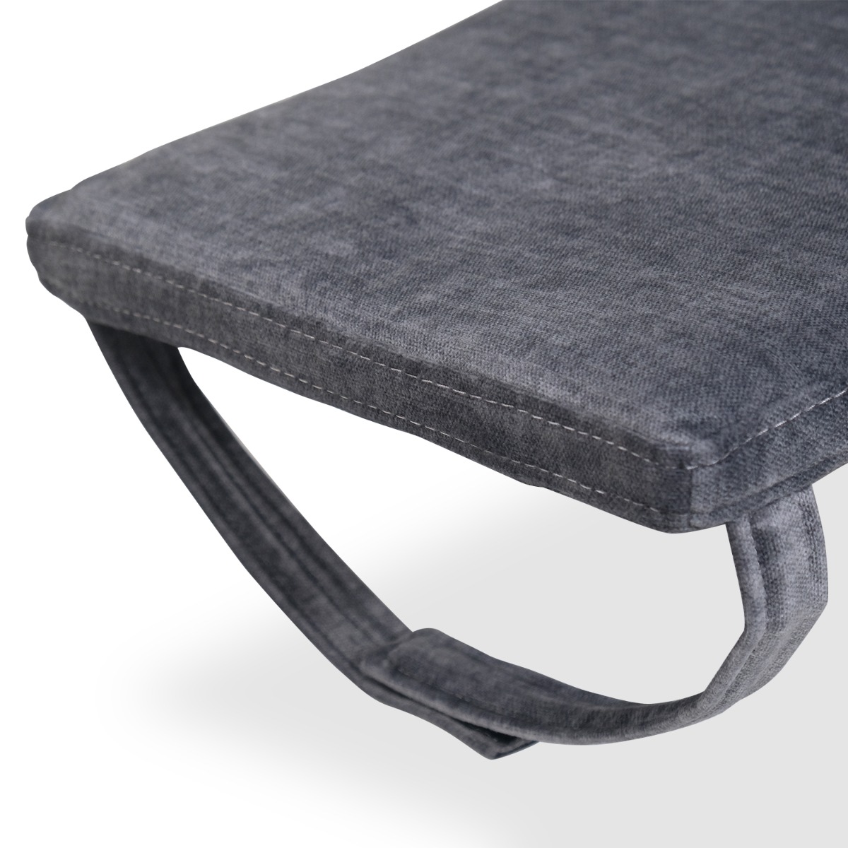 Veda Dark Grey Bench Cushion 190cm