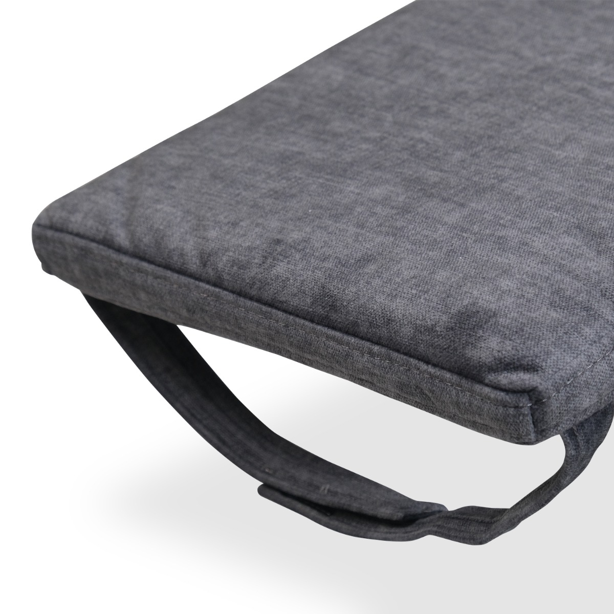 Veda Dark Grey Bench Cushion 190cm