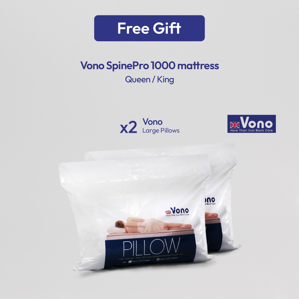 Vono SpinePro 1000 Queen Mattress