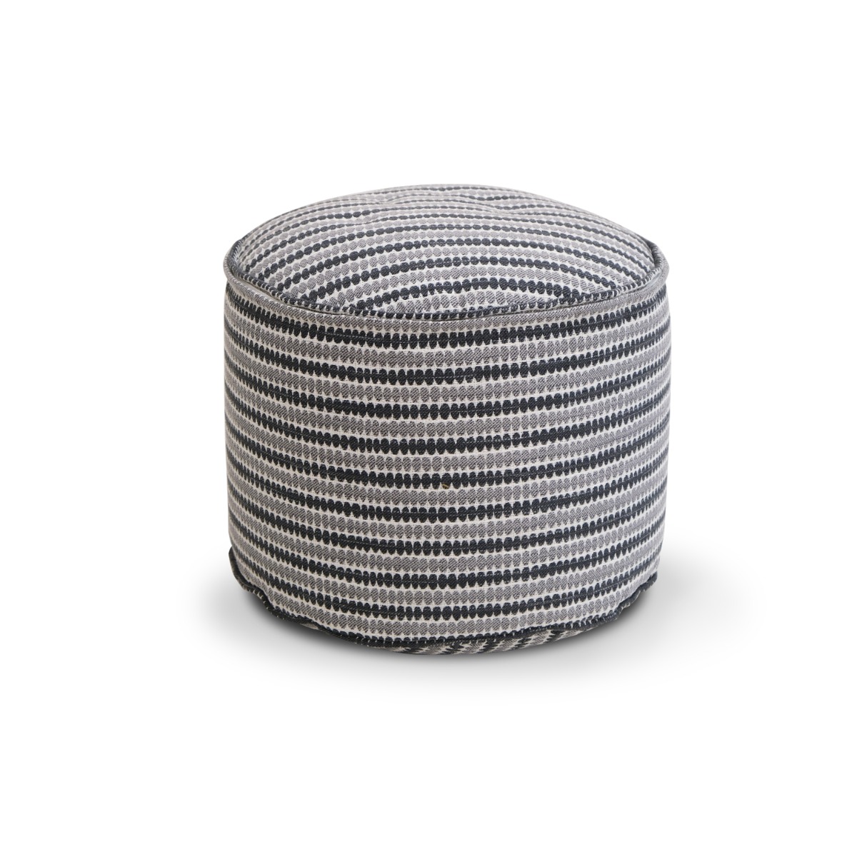 Waverly Stripes Pouf