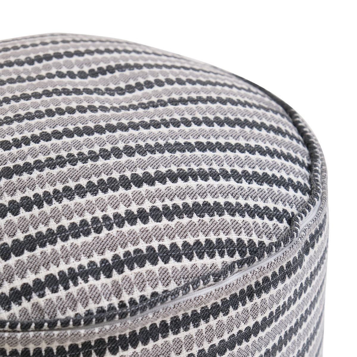 Waverly Stripes Pouf