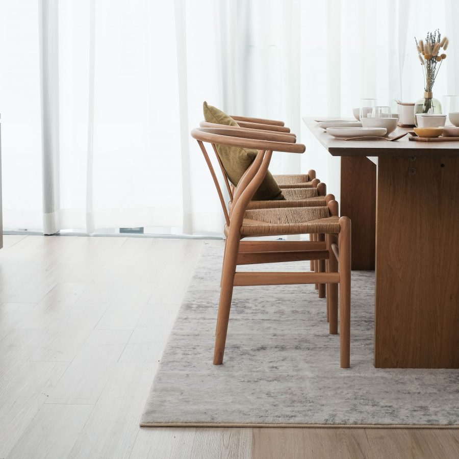 Replica Wishbone Dining Chair Natural