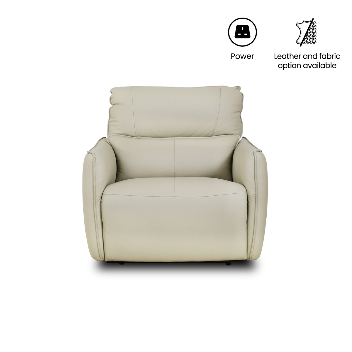 Camilla 1 Seater Power Reclining Sofa