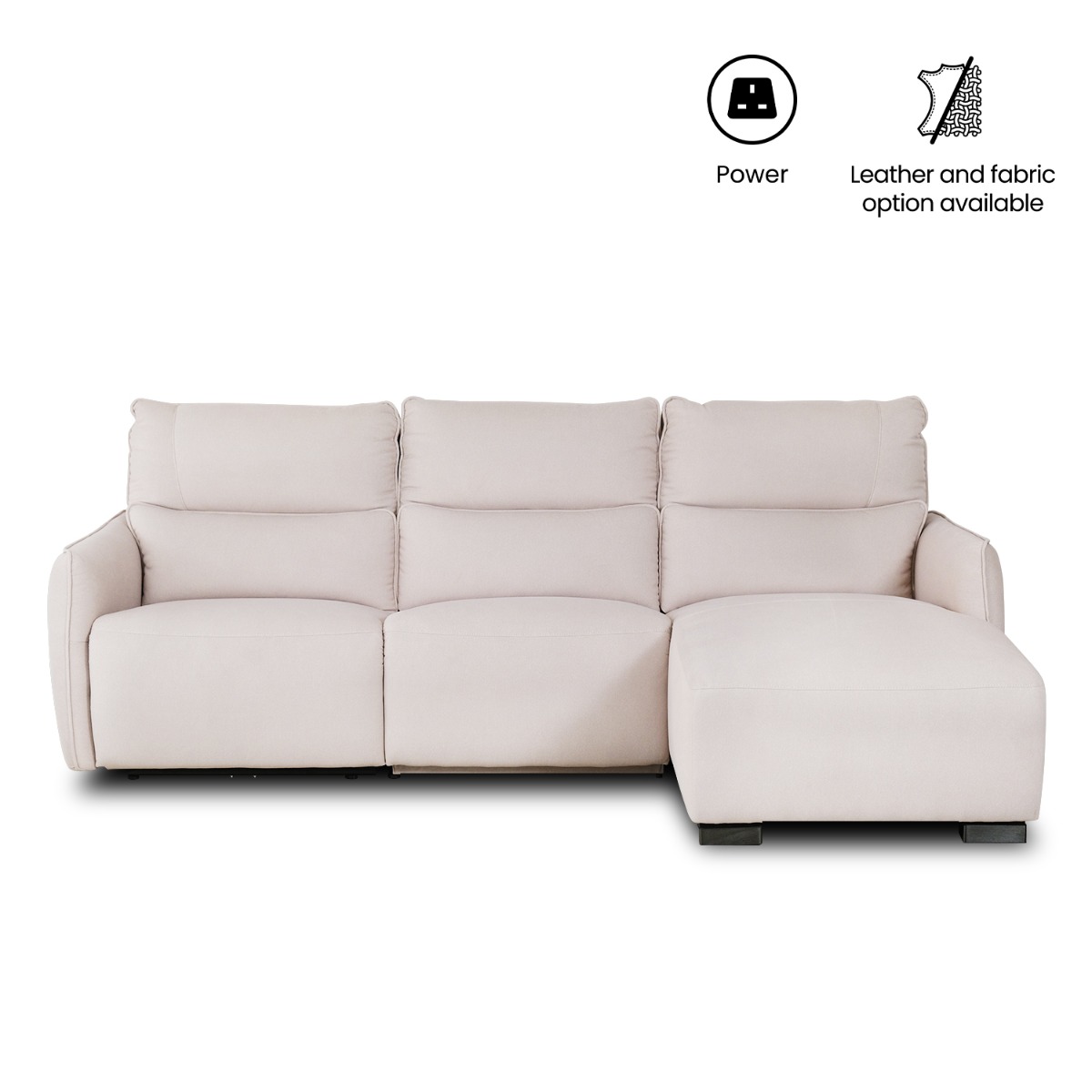 Camilla Left Sectional Power Reclining Sofa