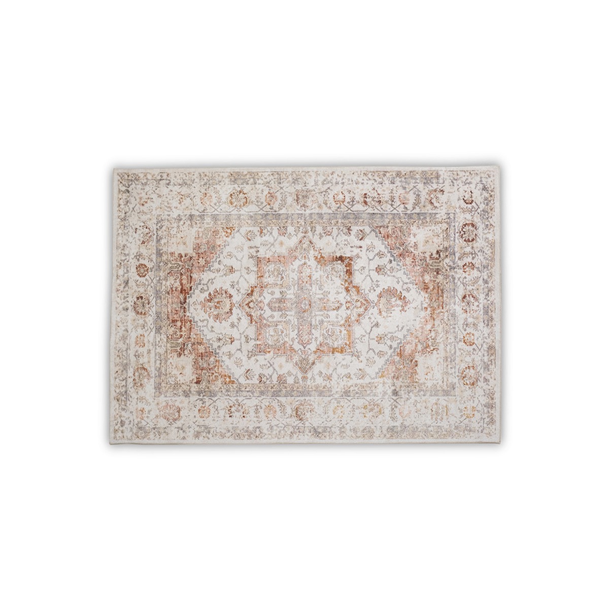Yara Printed Polyester Silky Rug 140x200cm