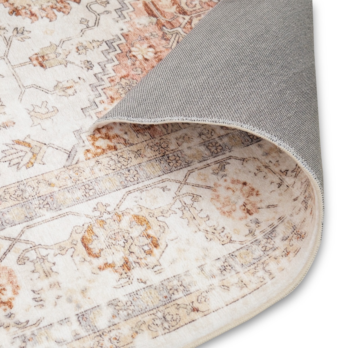 Yara Printed Polyester Silky Rug 200x290cm