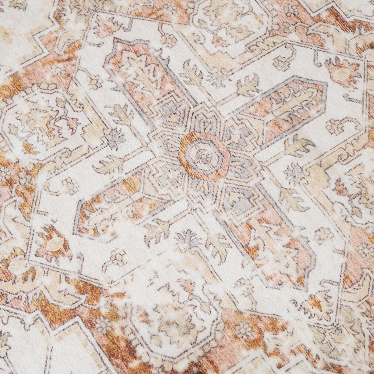 Yara Printed Polyester Silky Rug 200x290cm