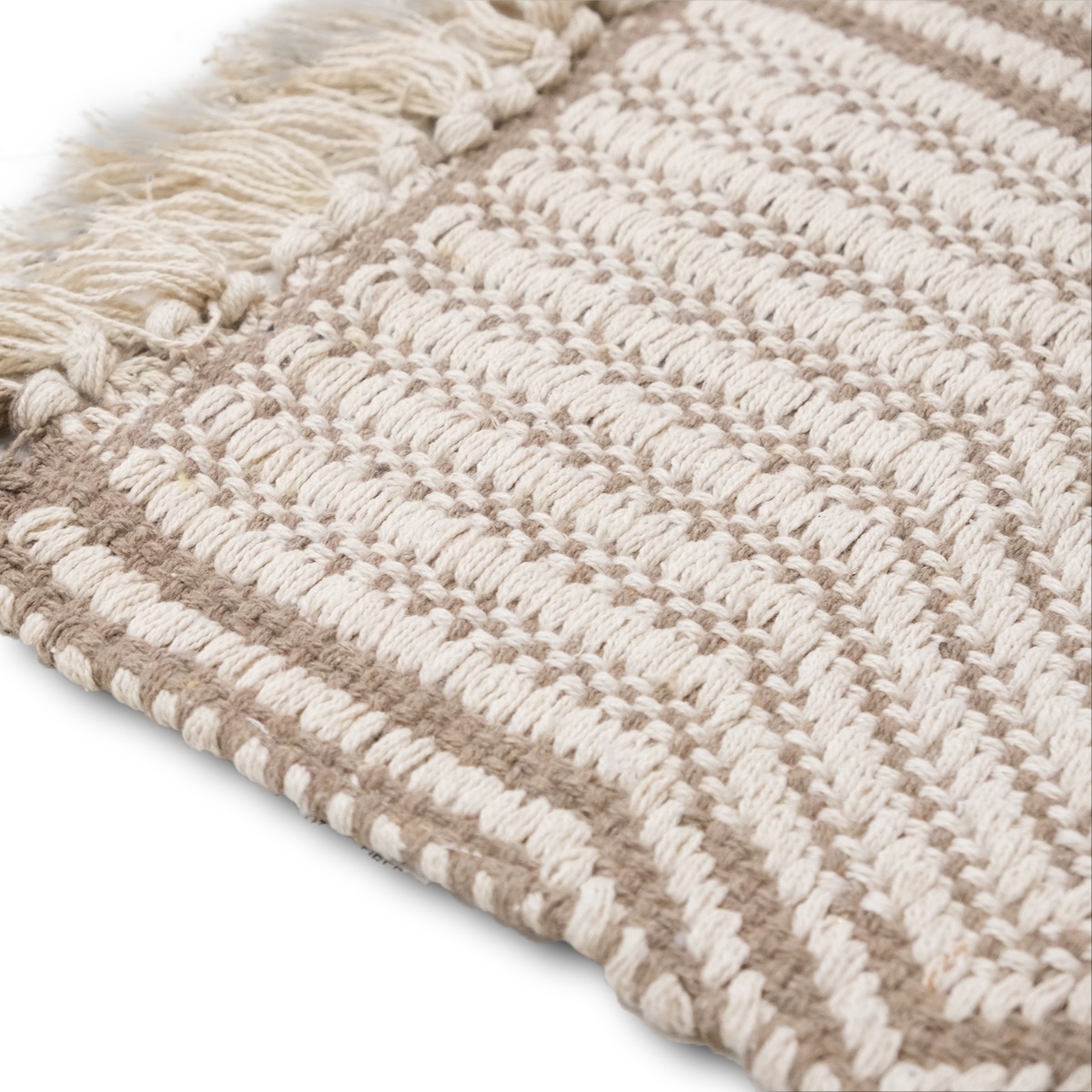 Yash  Chevron Cotton Floor Runner 70x140