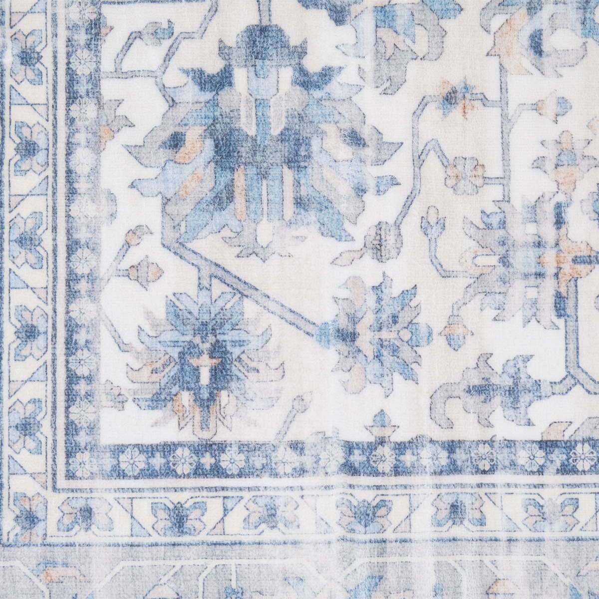 Yasmin Printed Polyester Silky Rug 140x200cm