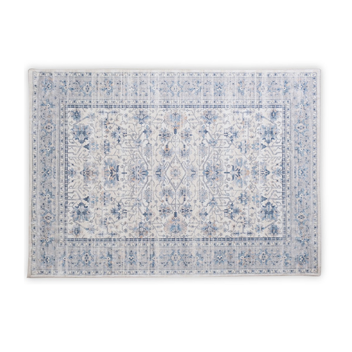 Yasmin Printed Polyester Silky Rug 200x290cm
