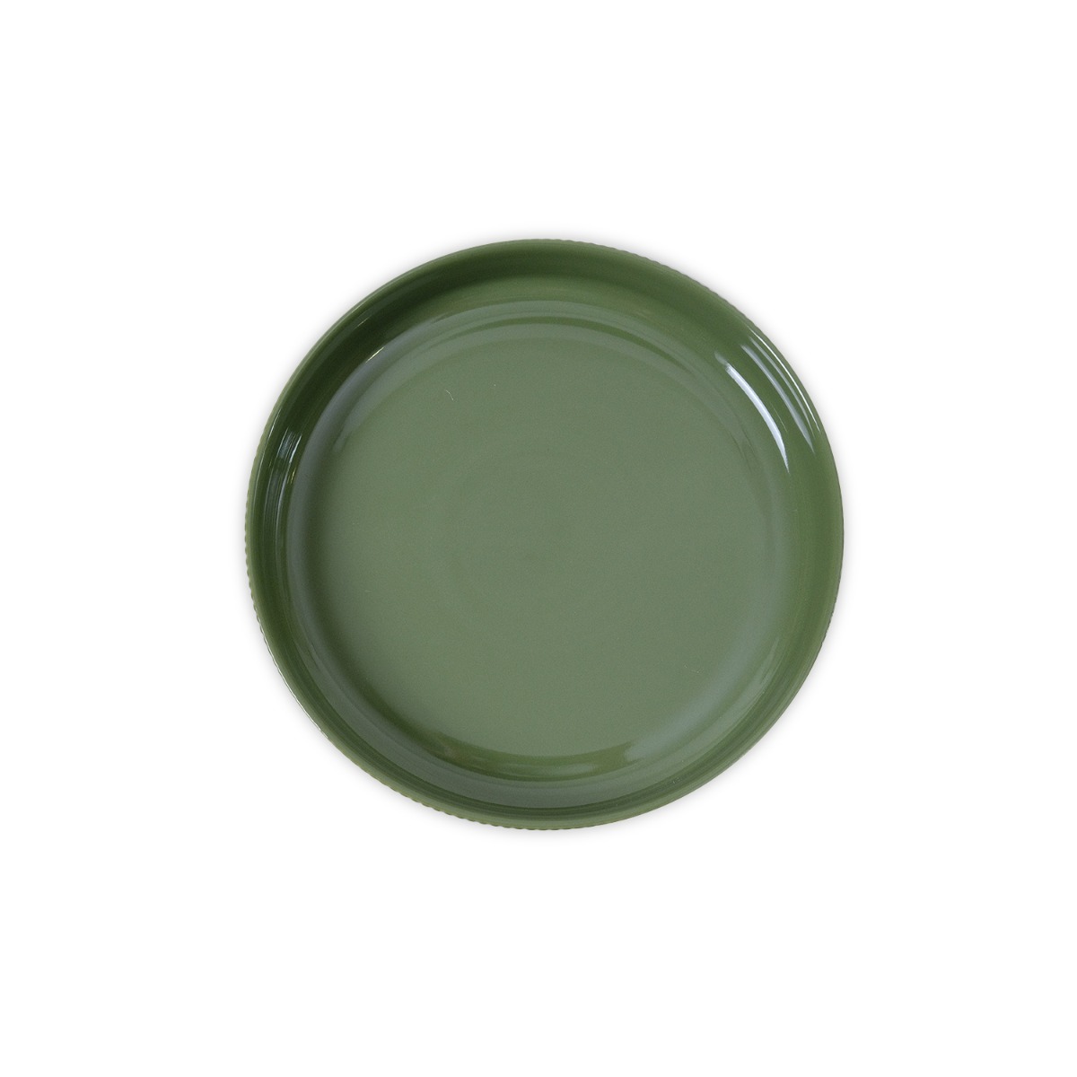 Yuri Deep Plate Olive Green