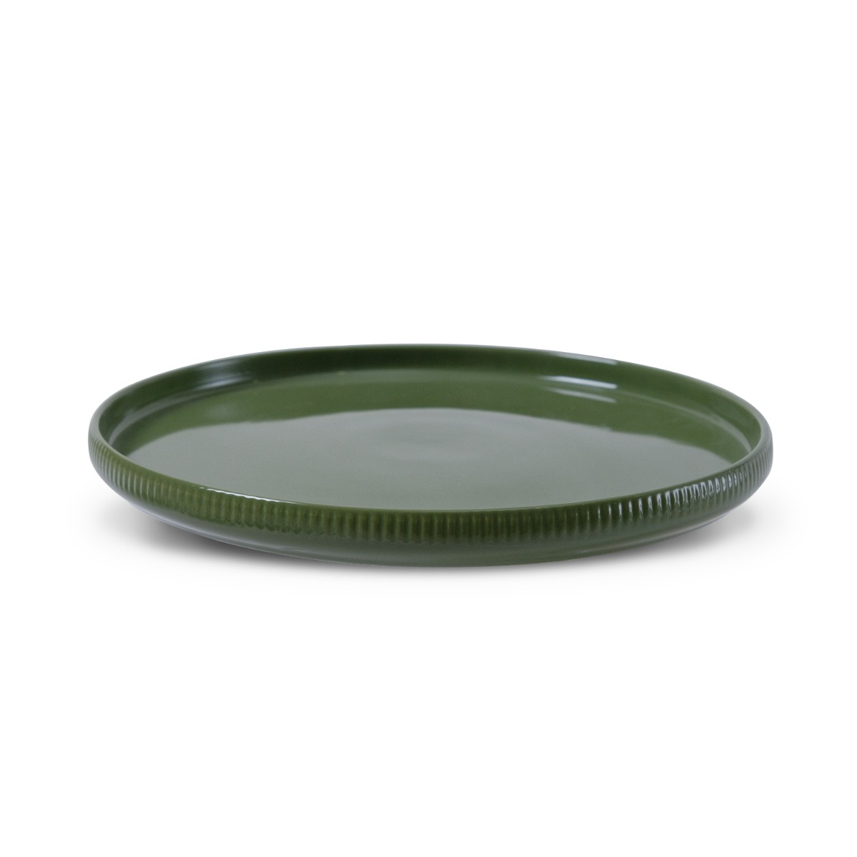 Yuri Dinner Plate Olive Green
