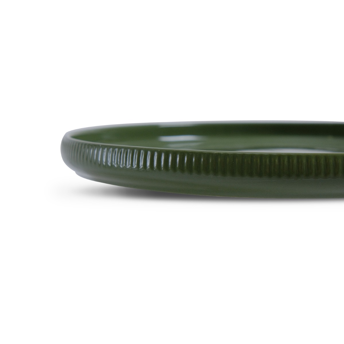 Yuri Dinner Plate Olive Green