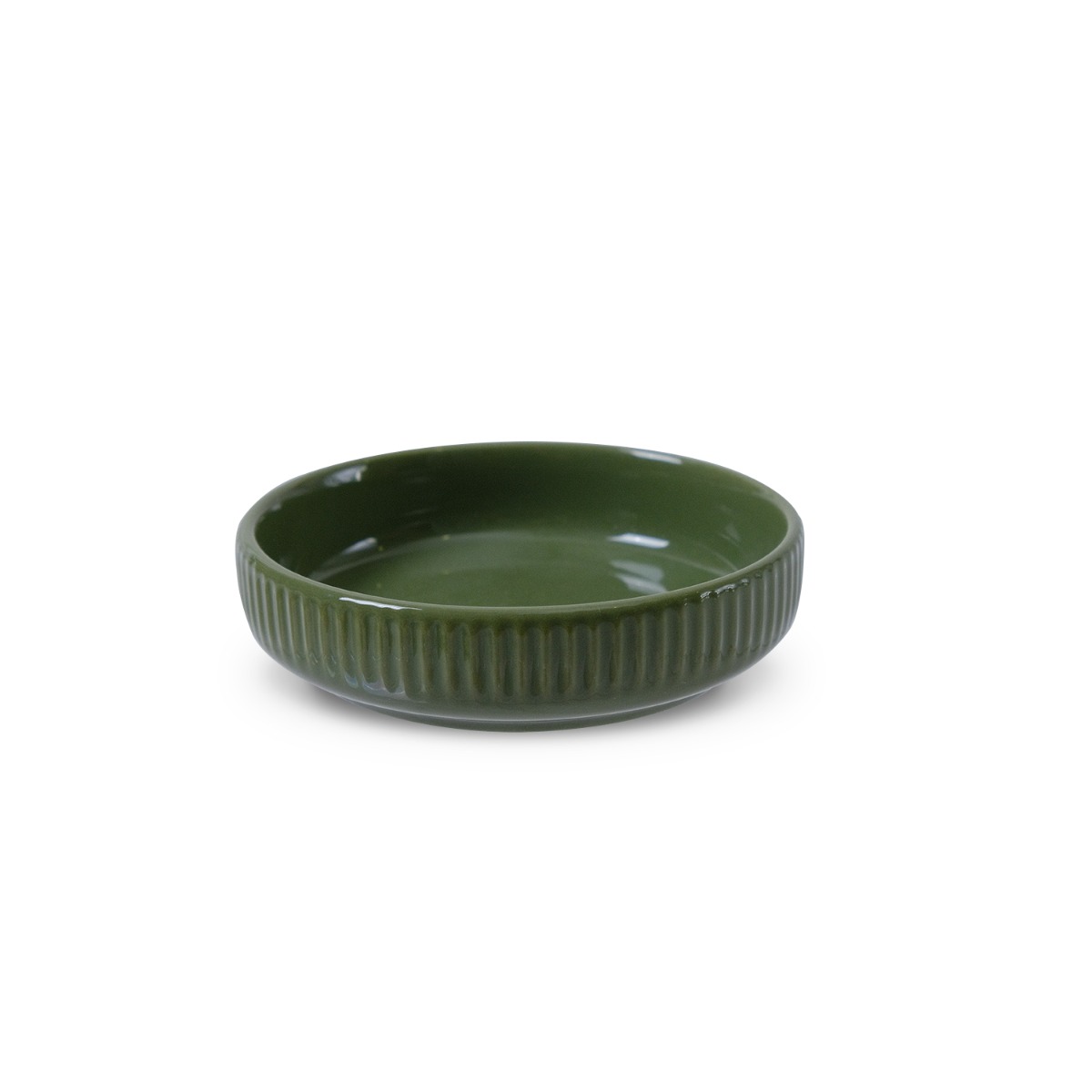 Yuri Sauce Plate Olive Green