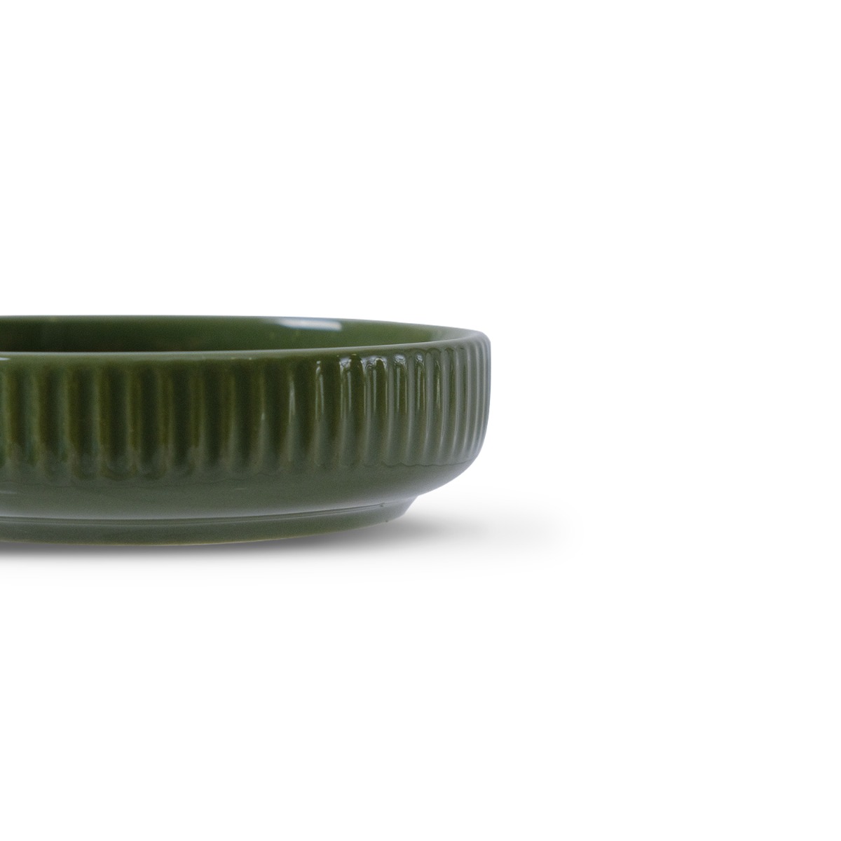 Yuri Sauce Plate Olive Green