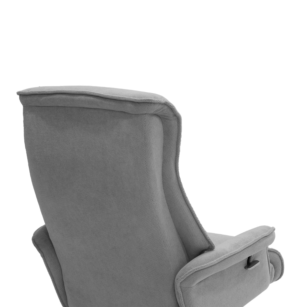 Zack Mist Grey Reclining Lounge Chair
