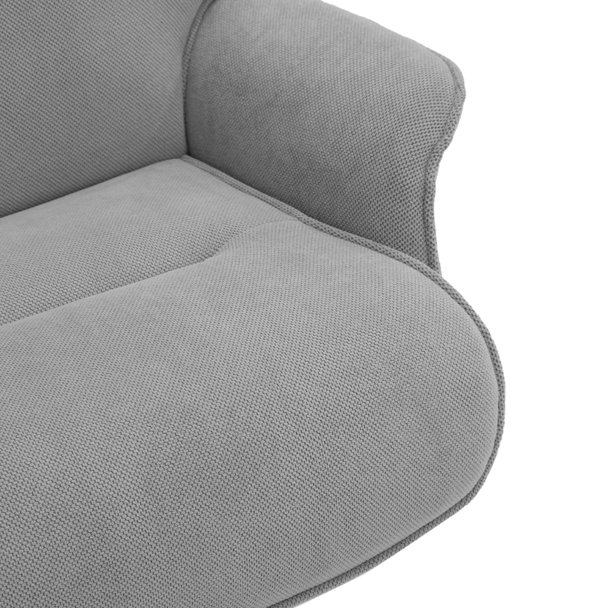 Zack Mist Grey Reclining Lounge Chair