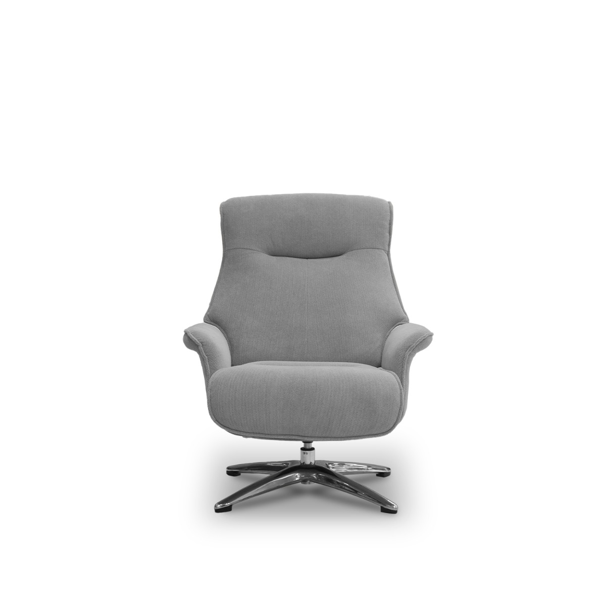 Zack Mist Grey Reclining Lounge Chair