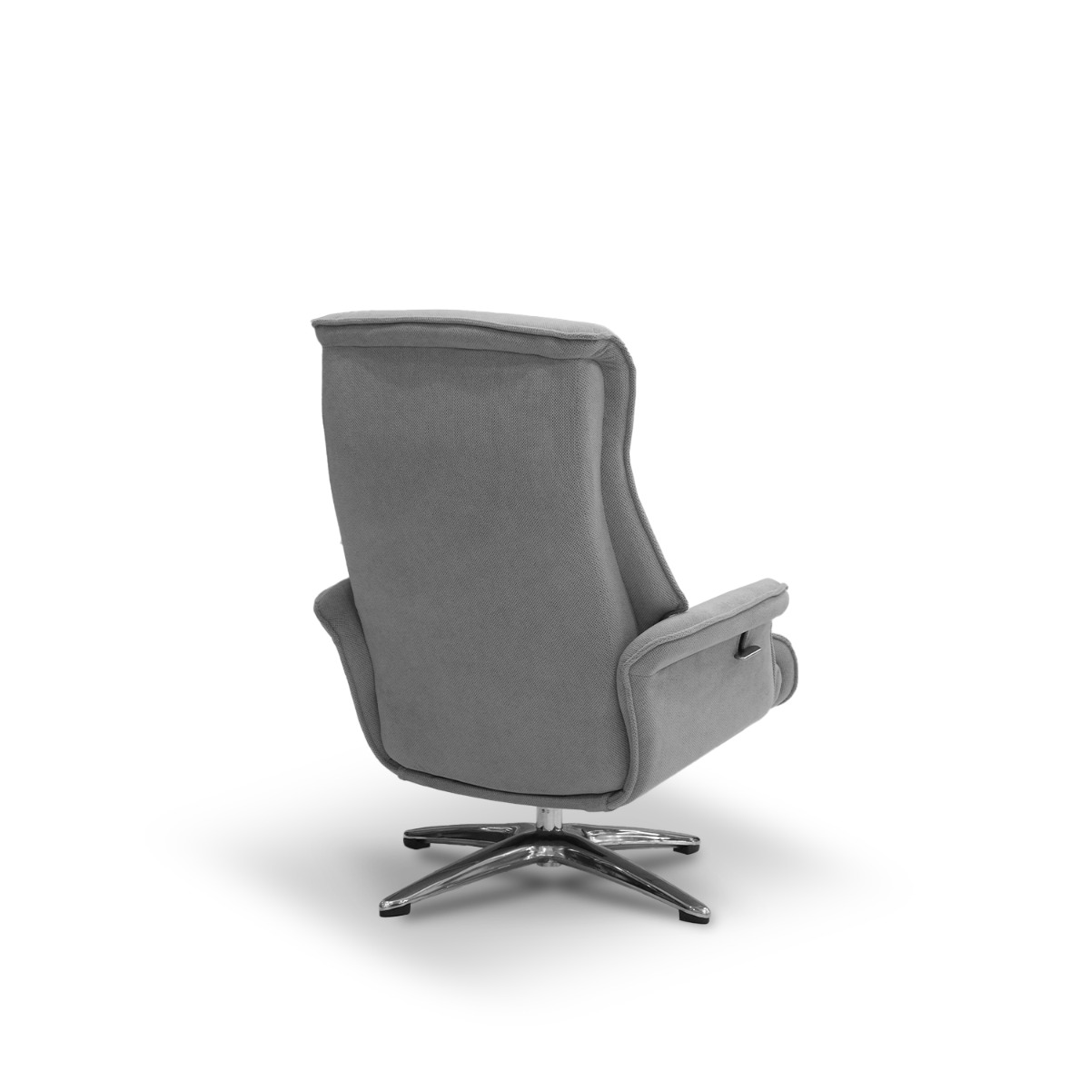 Zack Mist Grey Reclining Lounge Chair