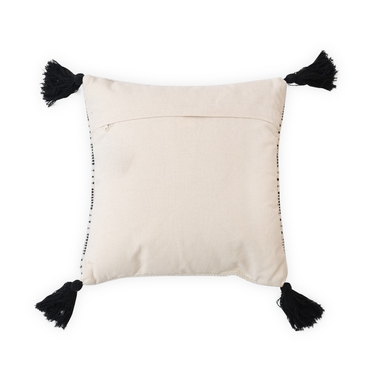 Zeno Stripes Cushion with Tassels 45x45